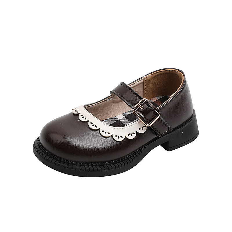 Kids Princess PU Shoes Girls Dress Sneakers Hot Sale In Amazon