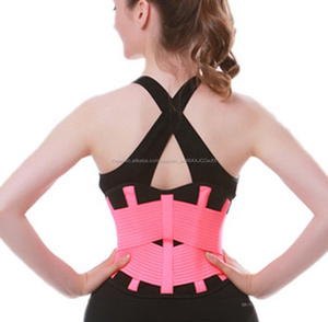 Los hombres y las mujeres totalmente ajustable de neopreno transpirable de la cintura más delgada Abdominal entrenador cinturón - Product Image 3
