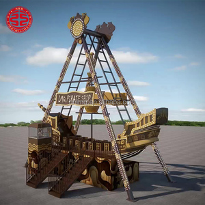 Manège <span class=keywords><strong>Bateau</strong></span> <span class=keywords><strong>Pirate</strong></span> 24 Places pour Parc d'Attractions, <span class=keywords><strong>Bateau</strong></span> Viking, Équipement de Parc Thème Extérieur, Manège Enfant Sensationnel, Prix Usine - Product Image 5