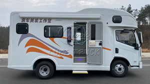 Camion de beauté mobile standard d'exportation Yuejin, véhicule de salon de coiffure mobile personnalisé - Product Image 2
