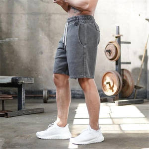 4XL più il formato Misto <span class=keywords><strong>Cotone</strong></span> di Alta Qualità Uomini All'ingrosso '<span class=keywords><strong>Pantaloncini</strong></span> Da Corsa Palestra di Sport di Estate personalizzato Shorts del Bordo Spiaggia - Product Image 4