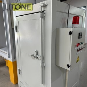 Ligne <span class=keywords><strong>de</strong></span> production <span class=keywords><strong>de</strong></span> revêtement en plastique <span class=keywords><strong>de</strong></span> poudre industrielle <span class=keywords><strong>de</strong></span> convoyeur automatique à faible <span class=keywords><strong>main</strong></span>-<span class=keywords><strong>d</strong></span> 'œuvre - Product Image 4