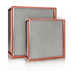 New Temperature Resistant High Efficiency Eco-friendly Stainless Steel <strong>Box</strong> <strong>Filter</strong>-H13/H14 Clean <strong>Air</strong> Solution - Product Image 4