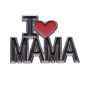 Bán Buôn Tùy Chỉnh Kim Loại Thủ Công Mỹ Nghệ 'Tôi Tình Yêu Mẹ Cha Tiền Trâm "Men Pin Huy Hiệu Cho Ve Áo Ba Lô Hat Phụ Kiện Cho Phụ Nữ - Product Image 6