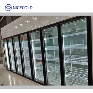 Siêu thị tủ lạnh hiển thị tủ đông cửa Kính Điện sưởi ấm cửa kính cho đi bộ trong mát - Product Image 1
