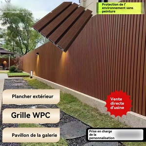 Panneaux sandwich muraux en WPC <span class=keywords><strong>de</strong></span> haute qualité Revêtement extérieur en placages et cloisons sèches avec façade en vinyle pour une utilisation intérieure et extérieure - Product Image 2