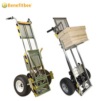 Chariot élévateur électrique robuste pour ruches d'abeilles