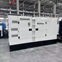 Générateur diesel silencieux 250 kVA 200 kW 150 kVA 100 kW, type ouvert, mobile, avec ATS et démarrage à distance pour moteur monophasé/triphasé