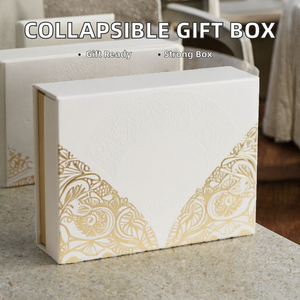 Caja Rígida Plegable con Acabado Laminado y Forro de Esponja para Libros, Juguetes para Niños, Velas, Carteras, Regalos - Product Image 2