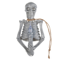 Nouvel Arrivage Transfrontalier Décoration de Fête d'Halloween Suspendu Lumineux LED en Plastique en Forme de Squelette Effrayant