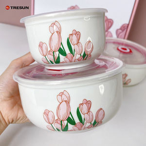 Regalos de Boda para Invitados, Juego de Tazones para Sopa con Tapa, Ecológicos, Resistentes al Calor, Aptos para Microondas y Lavavajillas, Libres de Plomo - Product Image 4