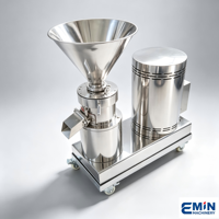 Machine de fabrication de beurre de cacahuète, de pistache, de noisette et de noyau d'abricot à prix de gros – Moulin colloïdal pour beurre de cacahuète