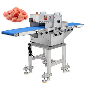 Máquina multifuncional para cortar carne en cubitos, cortador de pollo, máquina cortadora de carne comercial, máquina cortadora automática de carne - Product Image 3