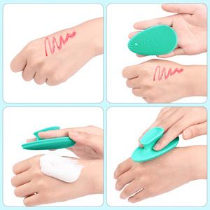 Soft Face Brush,Silicone Face Cleansing <b>Pads</b>,Face Scrubber,Silicone Facial Exfoliator & Blackhead Remover for Deep Cleaning Care - Product Image 4