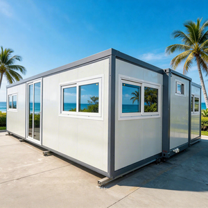 Casa Contenedor Prefabricada Expandible de Acero ASTM A572 Grado 50, 20/30 Pies, 4 Dormitorios, 2 Baños, Móvil y Apilable, Tipo Bungalow - Product Image 1