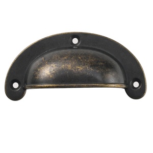 Halbrunder Schrankgriff aus Zinklegierung, minimalistischer Schubladengriff für Küche, Kommode, Schlafzimmer, Badezimmer, Villa - Product Image 5
