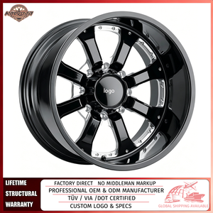 Rines Todoterreno Reforzados WELD <span class=keywords><strong>Granada</strong></span> 8 de 20 Pulgadas 8x165.1 para Ram, Ford Super Duty, Chevrolet, GMC, Chevrolet C3500, Audi, <span class=keywords><strong>BMW</strong></span>, Mercedes - Product Image 1