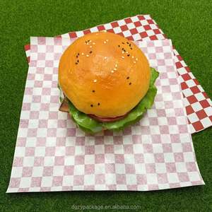 Custom Logo Biodegradable Food Grade Cake Croissant Packaging Disposable Greaseproof <b>Paper</b> Food Grade Cake Packaging - Product Image 4