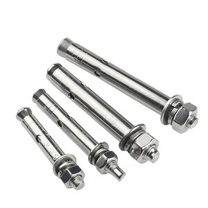 Ancre à coin en acier inoxydable galvanisé robuste pour béton - Product Image 1
