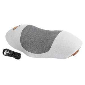 Almohada de Masaje <span class=keywords><strong>Cervical</strong></span> Ergonómica y Portátil, Estirador de Cuello con Tracción, Shiatsu, Amasamiento y Vibración, Ideal para Descanso y Sueño en Casa - Product Image 1