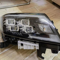 Accessoires Auto Phares Phare Assemblage Compatible avec Lentille de Projecteur Led Pour Nissan Navara NP300 Frontier 2015-2021