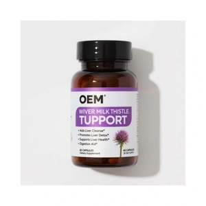 Suplemento de Cardo Mariano para Desintoxicación y Reparación del Hígado OEM/ODM - 60 Cápsulas de Apoyo Herbal para el Hígado - Colina, Extracto de Alcachofa - Product Image 4