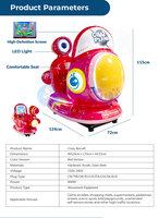 Machine de jeu d'arcade populaire pour enfants, à monnayeur, avec design d'avion, pour centre de jeux d'arcade