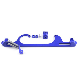 Getitall <b>Throttle</b> Body Base <b>Cable</b> Red Aluminum Alloy For Car Modification Retrofit Upgrade - Product Image 2