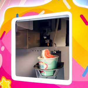 Nuova Macchina Automatica per Yogurt Gelato e Gelato Artigianale con Sciroppo, Frutta e Noci, <span class=keywords><strong>3</strong></span> Gusti, Pre-Raffreddata per Negozi di Dessert Salutari e Palestre - Product Image 6