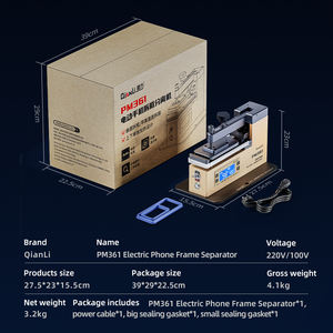 Qianli PM361 herramienta de separación de desmontaje de teléfono móvil eléctrico nueva pantalla de calefacción inferior removedor de cubierta trasera motor al por menor - Product Image 6