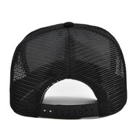 Bordado 3D hecho a medida 5 paneles curvado algodón poliéster mezcla Camo malla estructurada gorra de camionero sombreros