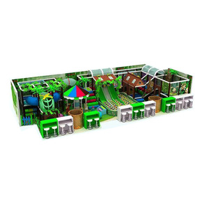 Conception personnalisée Grands enfants doux jouer aire de jeux intérieure jeu forêt verte thème <span class=keywords><strong>parc</strong></span> d'attractions - Product Image 2