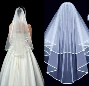 CBJ-117 Wedding Dress Bride Decoration Bridal <strong>Veils</strong> - Product Image 2
