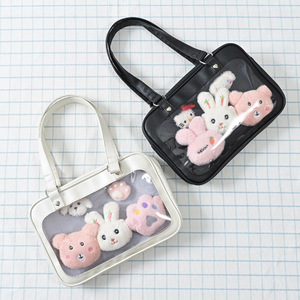 Sac Ita Rectangulaire Minimaliste Personnalisé, OEM ODM, Petit Lot, avec Fenêtre de Présentation pour Badges et Poupées - Product Image 5