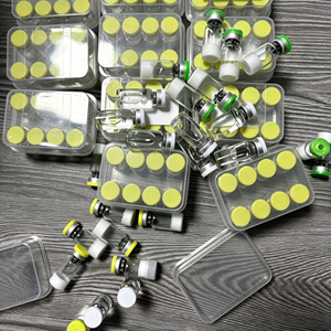 Vente en gros de peptides lyophilisés GHK-CU à 99% de pureté, 10 mg, 20 mg, matières premières cosmétiques de qualité supérieure, poudre GHK-CU, fournisseur d'usine, OEM - Product Image 1
