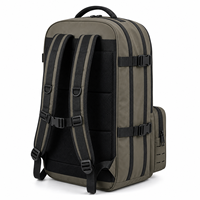 Sac à dos tactique modulaire 600D TPU avec panneau frontal MOLLE, poches utilitaires, sangles de compression latérales, sac d'extérieur, vente en gros OEM