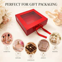 Boîte cadeau pliante rigide avec ruban en satin pour chemises, pyjamas, robes, emballage de vêtements, emballage de vente au détail, logo personnalisé, boutique