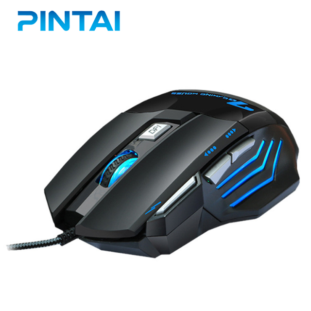 OEM Mouse 3200dpi RGB Wired Optical  Game Mouse Ergonomic USB 7 Buttons PC Gaming Mouse