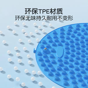 Esterilla de acupresión Wave Speed, masajeador de pies de TPE, 52 cm, azul y morado, diseño de doble capa engrosado para masajes de salud y fitness - Product Image 3