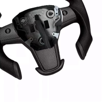 Volant en fibre de carbone véritable en gros, compatible avec Tesla Model Y 3 X S, utilise les boutons du véhicule d'origine