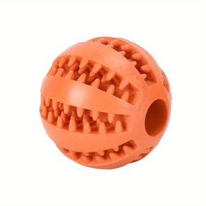 Juguete Masticable para Mascotas, Pelota de Goma Suave y Resistente, Juguete Interactivo para Perros, Limpieza de Dientes, Dispensador de Comida, Venta al Por Mayor - Product Image 6