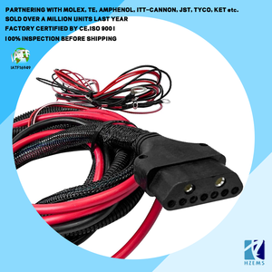 ชุดสายไฟควบคุมด้านข้างรถบรรทุกแบบกำหนดเอง 16160300 สำหรับเครื่องตัดหิมะ BOSS Snow Plow XP VXF HD EX MD Gen 2 ปี 2015-2024 สายไฟคุณภาพสูง ทนทาน - Product Image 3