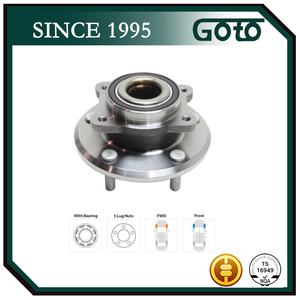 Pat tự động 4721010aa phía trước trung tâm bánh xe mang bánh xe mang bánh xe trung tâm 68184748ab cho Dodge hành trình 03-15 4721010ab 4721010ac - Product Image 2