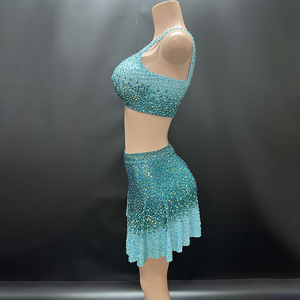 Y4190-Cb Novance, abito da esibizione teatrale per abiti da donna cantante, Set di abiti Sexy per il 2024 di compleanno Dropshipping