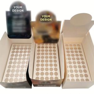 Factory Price Custom Kraft Paper Cardboard Folder <b>Display</b> <b>Box</b> Embossing for Cosmetic Skin Care Recyclable Custom Colors Sizes - Product Image 1