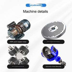 Thức ăn viên làm cho máy Thông số kỹ thuật khác nhau có sẵn khô và ướt sử dụng kép, nhiều loại máy Thức ăn viên dê - Product Image 2