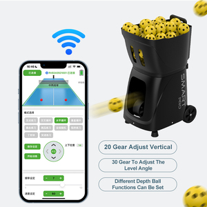 Offre Spéciale : Machine de Pickleball Électronique Automatique PUSUN Smart <span class=keywords><strong>Pro</strong></span> avec Application et Télécommande pour Joueurs Avancés - Product Image 4