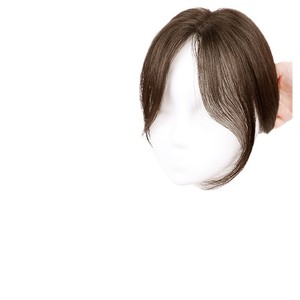 วิกผมหน้าม้าบางดูเป็นธรรมชาติ ผมมนุษย์แท้ รูปทรงตัว T ทอมือ เหมาะกับทุกรูปหน้า จัดแต่งทรงผมและเข้ากับชุดได้ทุกแบบ - Product Image 1