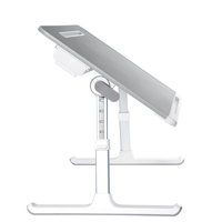 Table de lit pliable multifonctionnelle Aldi, bureau portable pour ordinateur portable avec support, tiroir, ordinateur et livres, angle réglable