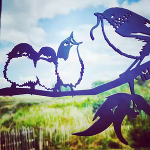 Adornos de Pared y Jardín de Metal con Diseño de Aves Voladoras, Personalizables al por Mayor, Resistentes a la Intemperie, Decoración Interior/Exterior - Product Image 2